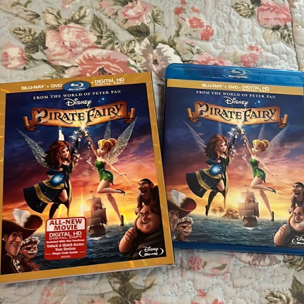 Disney pirate fairy Blu-ray and DVD